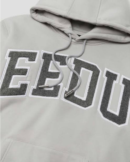 GEEDUP Team Logo Hoodie - Grey Monochrome