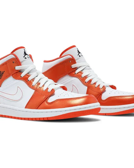 Air Jordan 1 Mid 'Metallic Orange'