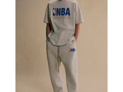 FEAR OF GOD ESSENTIALS T-Shirt - Light Heather (NBA Collection)