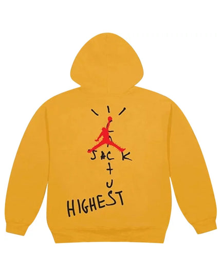 Travis Scott x Jordan Cactus Jack Highest Hoodie - Gold