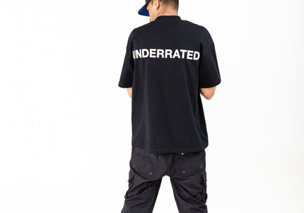 UNDERRATED Classic Logo T-Shirt - Black