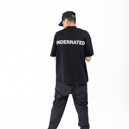 UNDERRATED Classic Logo T-Shirt - Black