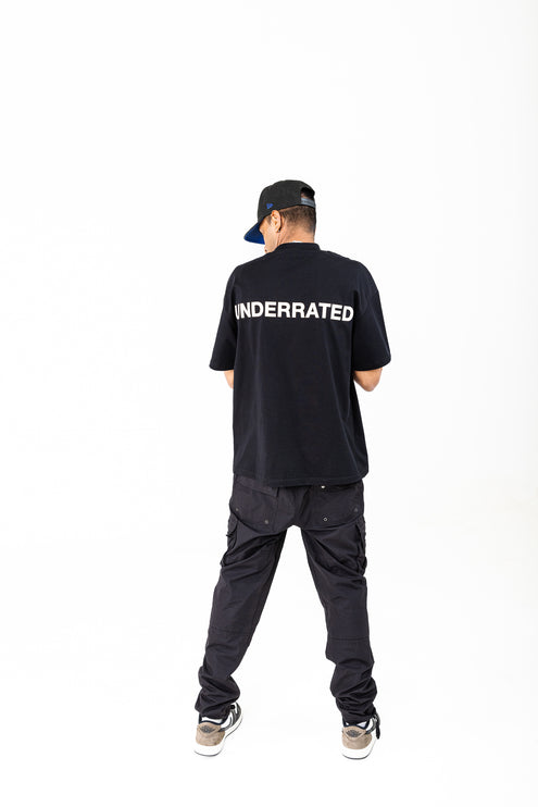 UNDERRATED Classic Logo T-Shirt - Black