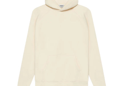 Asymmetrisches 'Axel' T-Shirt Weiß ESSENTIALS Pull-Over Hoodie - Cream (SS21)