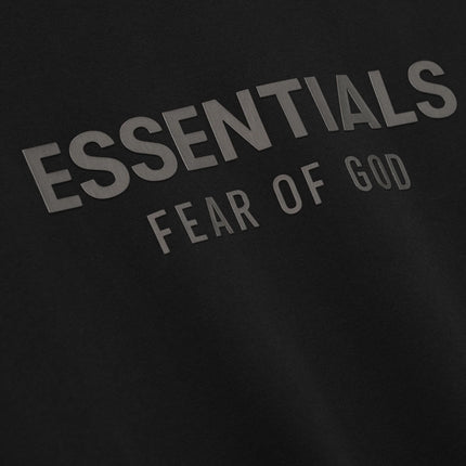 FEAR OF GOD ESSENTIALS Classic Fleece Crewneck - Jet Black (SS25)