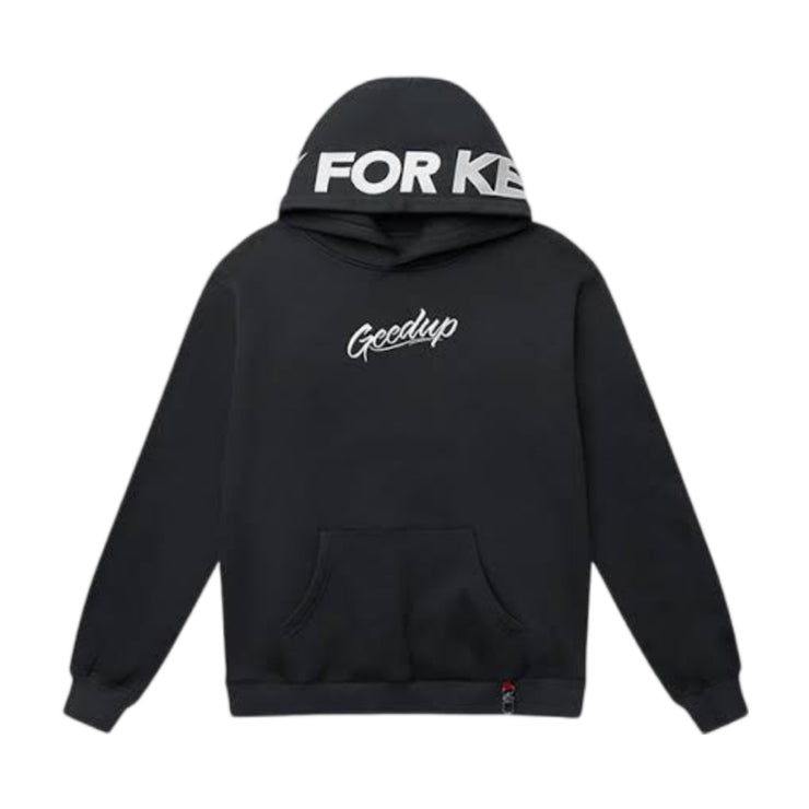 GEEDUP PFK/Script Hoodie - Charcoal