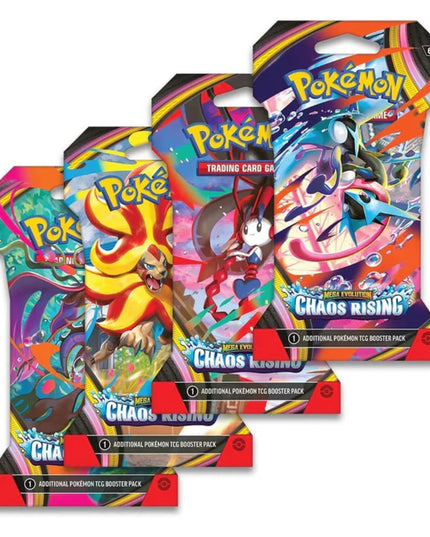 Pokemon TCG Mega Evolution - Chaos Rising Sleeved Booster Pack