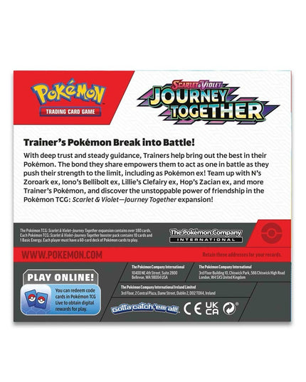 Pokemon TCG Scarlet & Violet - Journey Together Enhanced Booster Box