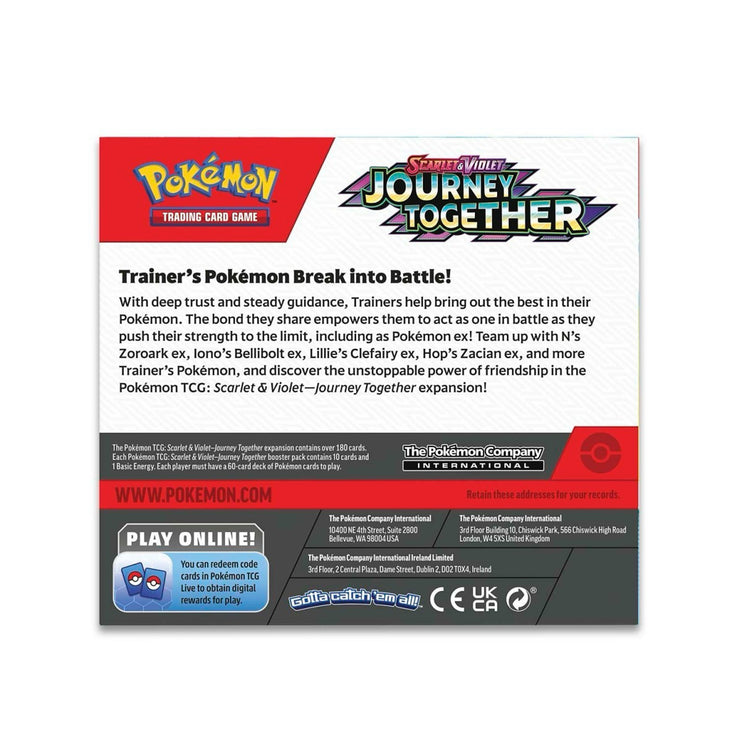 Pokemon TCG Scarlet & Violet - Journey Together Enhanced Booster Box