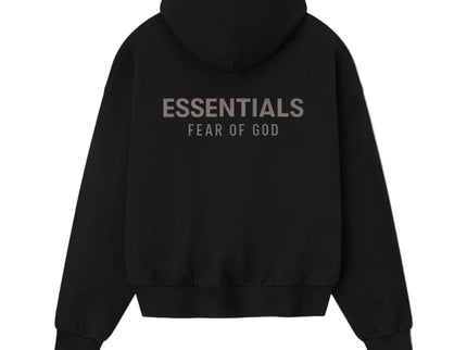 FEAR OF GOD ESSENTIALS Classic Fleece Hoodie - Jet Black (SS25)