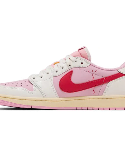 Travis Scott x Air Jordan 1 Retro Low OG 'Sail Tropical Pink'