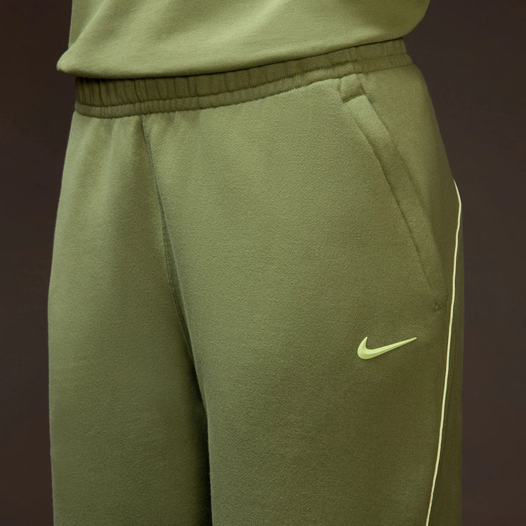 Nike x NOCTA Fleece CS Open Hem Sweatpants - Oil Green