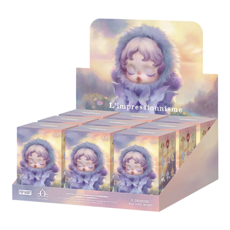Pop Mart SKULLPANDA L'impressionnisme Series Plush Pendant Blind Box