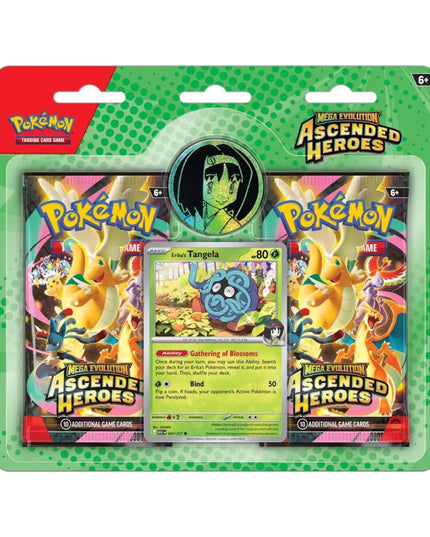 Pokemon TCG Mega Evolution - Ascended Heroes 2-Pack Blister Collection