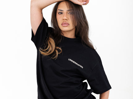 UNDERRATED Classic Logo T-Shirt - Black