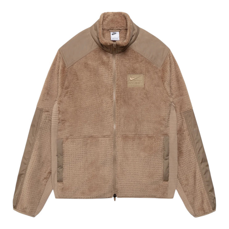 Nike x Stussy Full Zip Fleece Jacket - Pinenut