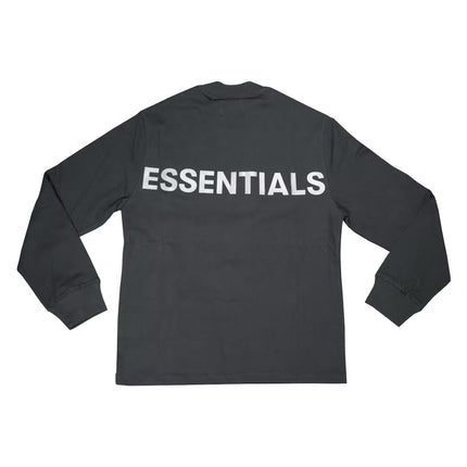 FEAR OF GOD ESSENTIALS 3M Logo L/S T-Shirt - Black/White (FW19)