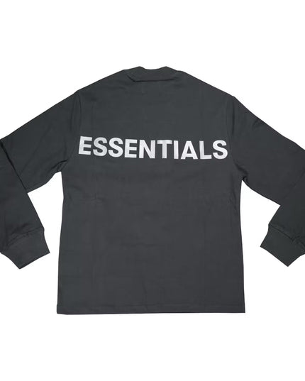FEAR OF GOD ESSENTIALS 3M Logo L/S T-Shirt - Black/White (FW19)