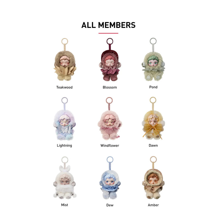 Pop Mart SKULLPANDA L'impressionnisme Series Plush Pendant Blind Box