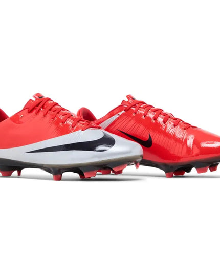 Nike Zoom Mercurial Vapor Superfly 1 RGN FG SE 'CR7 Max Orange Metallic Silver'