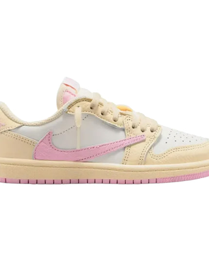 Travis Scott x Air Jordan 1 Retro Low OG 'Shy Pink' (PS)