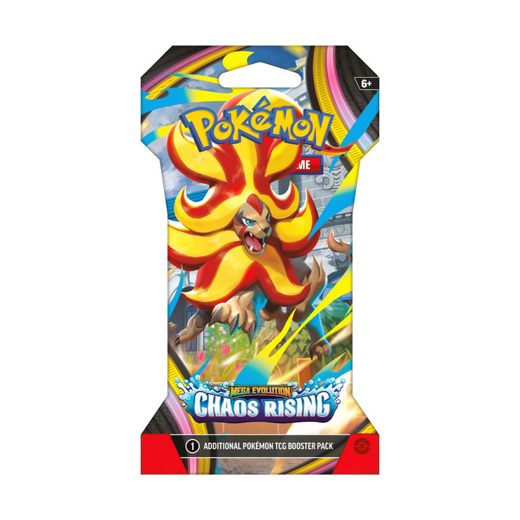 Pokemon TCG Mega Evolution - Chaos Rising Sleeved Booster Pack