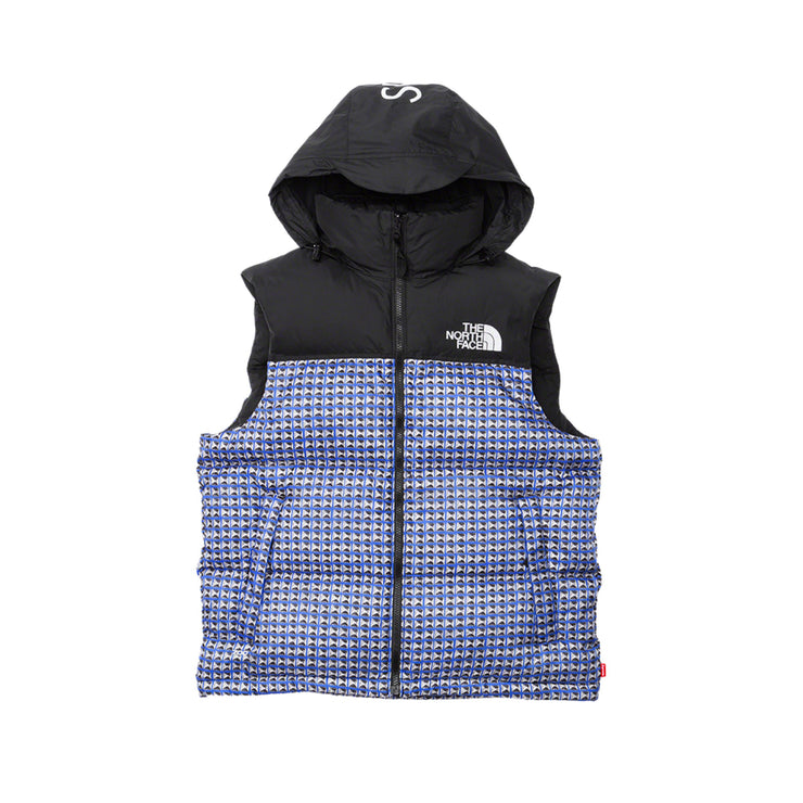 Supreme x The North Face Studded Nuptse Vest - Royal (SS21)