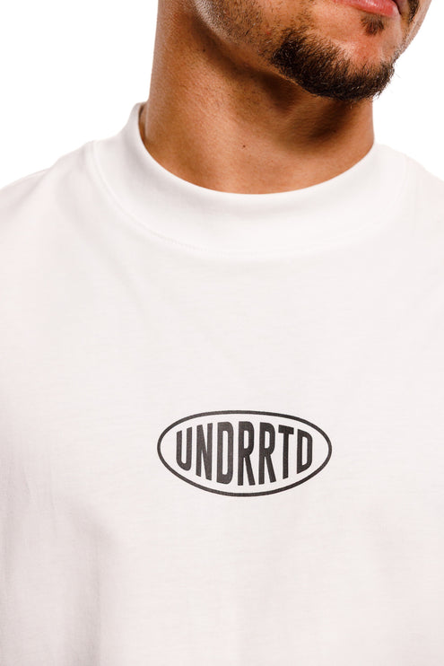 UNDERRATED Stamp T-Shirt - White