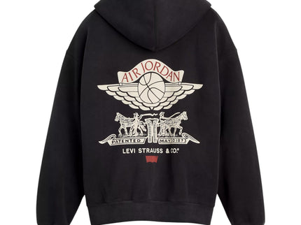 Jordan x Levi's Full Zip Hoodie - Black