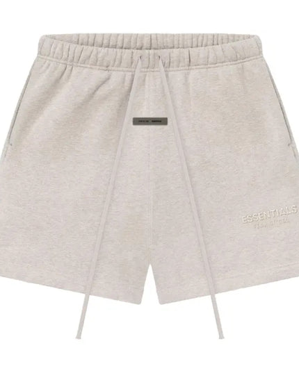 FEAR OF GOD ESSENTIALS Classic Fleece Sweatshort - Heather Stone (SS25)