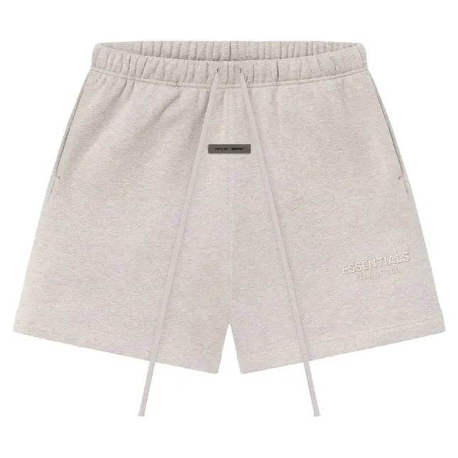 FEAR OF GOD ESSENTIALS Classic Fleece Sweatshort - Heather Stone (SS25)