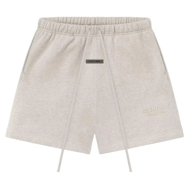 FEAR OF GOD ESSENTIALS Classic Fleece Sweatshort - Heather Stone (SS25)
