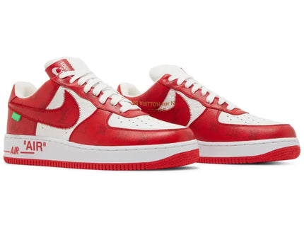 Louis Vuitton x Nike Air Force 1 Low By Virgil Abloh 'White Red'