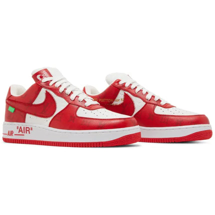 Louis Vuitton x Nike Air Force 1 Low By Virgil Abloh 'White Red'