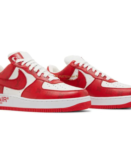 Louis Vuitton x Nike Air Force 1 Low By Virgil Abloh 'White Red'