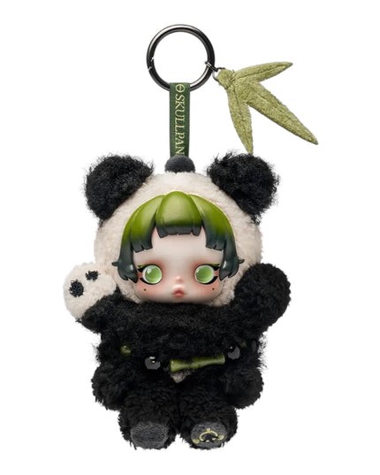 Pop Mart SKULLPANDA Lazy Panda Plush Doll Pendant