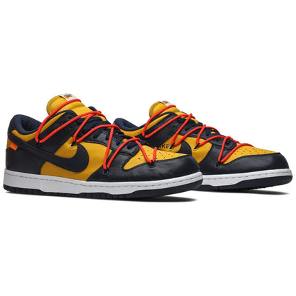 Off-White x Nike Dunk Low 'University Gold'