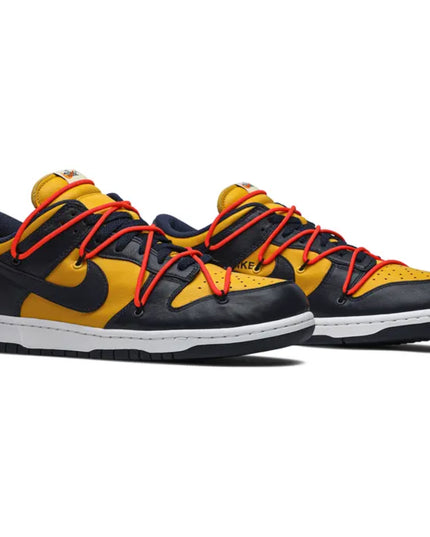 Off-White x Nike Dunk Low 'University Gold'