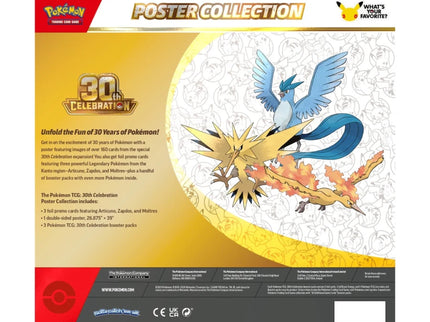Pokemon TCG 30th Celebration - Poster Collection