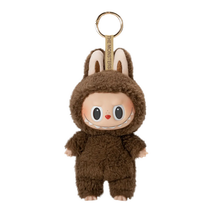 Pop Mart Labubu The Monsters - Tasty Macarons Chestnut Cocoa Vinyl Plush Pendant (Secret)
