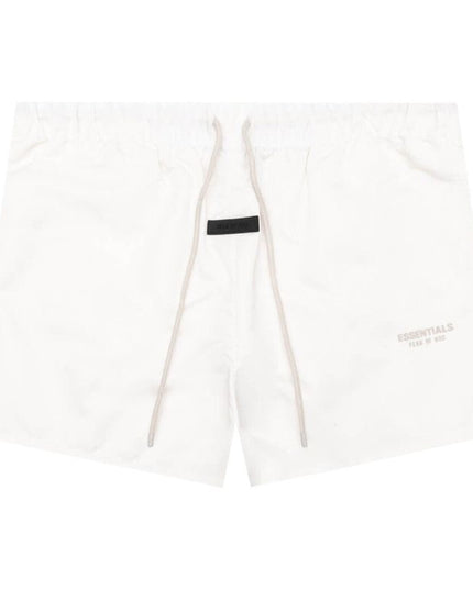 FEAR OF GOD ESSENTIALS Nylon Running Shorts - Cloud Dancer (FW23)