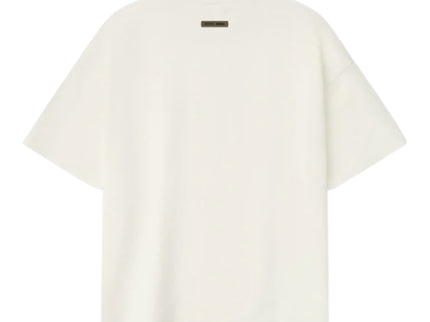 FEAR OF GOD ESSENTIALS Ponte 90s T-Shirt - Ivory (FW25)