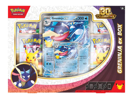 Pokemon TCG 30th Celebration - Sylveon ex / Greninja ex Box