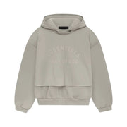 FEAR OF GOD ESSENTIALS Layered Nylon Fleece Hoodie - Seal