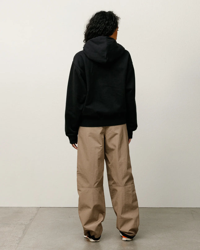 Stussy x Nike Stone Washed Fleece Zip Hoodie - Black (FW25)
