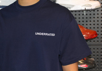 UNDERRATED Classic Logo T-Shirt - Navy