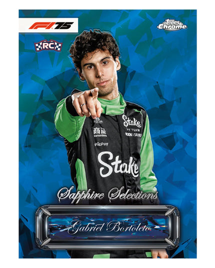 2025 Topps Chrome Formula 1 Sapphire Edition Hobby Box