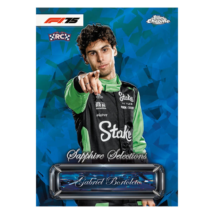 2025 Topps Chrome Formula 1 Sapphire Edition Hobby Box