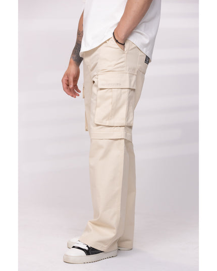 UNDERRATED Zip-Off Cargo Pant - Cream