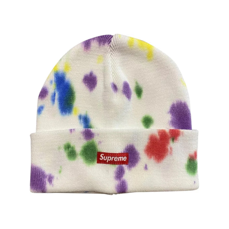 Supreme Splatter Dyed Beanie - White (SS20)